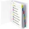 CLI05580 - Top-Loading Sheet Protectors, For Letter 8 1/2" x 11" Sheet, Assorted, Polypropylene, 1 Set