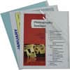 CLI31357 - Letter Report Cover, 8 1/2" x 11", 20 Sheets Capacity, Vinyl, Clear, 100 / Box