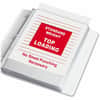 CLI62027 - Poly Top-loading Sheet Protectors, For Letter 8 1/2" x 11" Sheet, 3 x Holes, Ring Binder, Clear, Polypropylene, 100 / Box