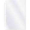 CLI62058 - Top Load Heavyweight Mini Sheet Protectors, For 5 1/2" x 8 1/2" Sheet, 3 x Holes, Ring Binder, Clear, Polypropylene, 50 / Box