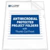 CLI62137 - Letter Project File, 8 1/2" x 11", Polypropylene, Clear, Heavyweight, 25 / Box