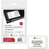 CLI70238 - Self-Adhesive Business Card Holders, Polypropylene, Clear, 1 Pack