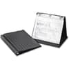 CRD09260 - Presentation Easel Round Ring Binders, 1" Binder Capacity, Letter, 8 1/2" x 11" Sheet Size, 225 Sheet Capacity, 3 Ring, Fastener: Round Ring, Vinyl, Black, 1.04 lb, Hook & Loop Closure, 1 Each