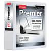CRD10330 - Premier ONE-TOUCH&reg; Easy Open&reg; Locking Slant-D&reg; Rings Binder, 3" Binder Capacity, Letter, 8 1/2" x 11" Sheet Size, 650 Sheet Capacity, 3 1/2" Spine Width, 3 Ring, Fastener: D-Ring