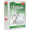 CRD26320 - Xtralife ClearVue Locking Slant-D Binder, 2" Binder Capacity, Letter, 8 1/2" x 11" Sheet Size, 540 Sheet Capacity, 2 1/2" Spine Width, 3 Ring, Fastener: D-Ring, Pocket: 2, Inside Front & Back