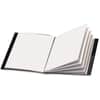CRD50232 - ShowFile 50232 Letter No Presentation Book, 8 1/2" x 11", 48 Sheets Capacity, 24 Internal Pocket, Polypropylene, Poly, Black, Acid-free, Spine Label, Clear Overlay, PVC-free, 1 Each