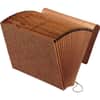 PFX01365 - Recycled Expanding File, 21 Pocket(s), Tyvek, Red Fiber, Red, Elastic Closure, Moisture Resistant, Preprinted, Reinforced Gusset, Tear Resistant, 30% Recycled, 1 Each