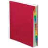 PFX11017 - A-Z Oxford Desk File/Sorters, 20 Printed Tab(s), Character, A-Z, Red Divider, Multicolor Mylar Tab(s), 65% Recycled, Moisture Resistant, Soil Resistant, Reinforced Gusset, 1 Each