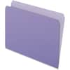 PFX152LAV - Letter Recycled Top Tab File Folder, 8 1/2" x 11", 11 pt., 1 Plys, Lavender, 30% Recycled, 100 / Box