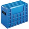 PFX23011 - Plastic Desktop Letter Hanging File, 9.50" Height x 12.19" Width x 6" Depth, Desktop, Counter, Blue, Plastic, 1 Each