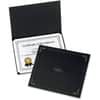 OXF29900055BGD - Letter Certificate Holder, 8 1/2" x 11", Linen, Black, Acid-free, 1 Pack