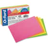 OXF40279 - Neon Index Cards, 3" x 5", Sustainable Forestry Initiative (SFI), Orange, Yellow, Pink, Orange, 100 / Pack