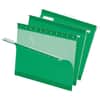 PFX415215BGR - 1/5 Tab Cut Letter Hanging Folder, 8 1/2" x 11", Bright Green, Reinforced, 10% Recycled, 25 / Box