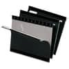 PFX415215BLA - 1/5 Tab Cut Letter Hanging Folder, 8 1/2" x 11", Black, Reinforced, 10% Recycled, 25 / Box