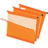 PFX415215ORA - 1/5 Tab Cut Letter Hanging Folder, 8 1/2" x 11", Orange, Reinforced, 10% Recycled, 25 / Box