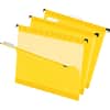 PFX415215YEL - 1/5 Tab Cut Letter Hanging Folder, 8 1/2" x 11", Yellow, Reinforced, 10% Recycled, 25 / Box