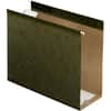 PFX4152X4 - Letter Recycled Hanging Folder, 4" Folder Capacity, 8 1/2" x 11", Folder, Pressboard, Standard Green, Reinforced, Reinforced Gusset, Acid-free, 10% Recycled, 25 / Box