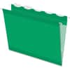 PFX42626 - Ready-Tab 1/5 Tab Cut Letter Recycled Hanging Folder, 8 1/2" x 11", Bright Green, Reinforced Tab, 10% Recycled, 25 / Box