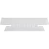 PFX4312 - Hanging Folder Plastic Insertable Tabs, 25 Tab(s), 3.50" Tab Width, Clear Plastic Tab(s), 10% Recycled, 25 / Pack