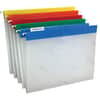 PFX55708 - EasyView 1/5 Tab Cut Hanging Folder, 9 1/4" x 11 3/4", Assorted Tab Position, Poly, Blue, Yellow, Red, Orange, Green, Wear Resistant, Tear Proof, Water Resistant, 25 / Box