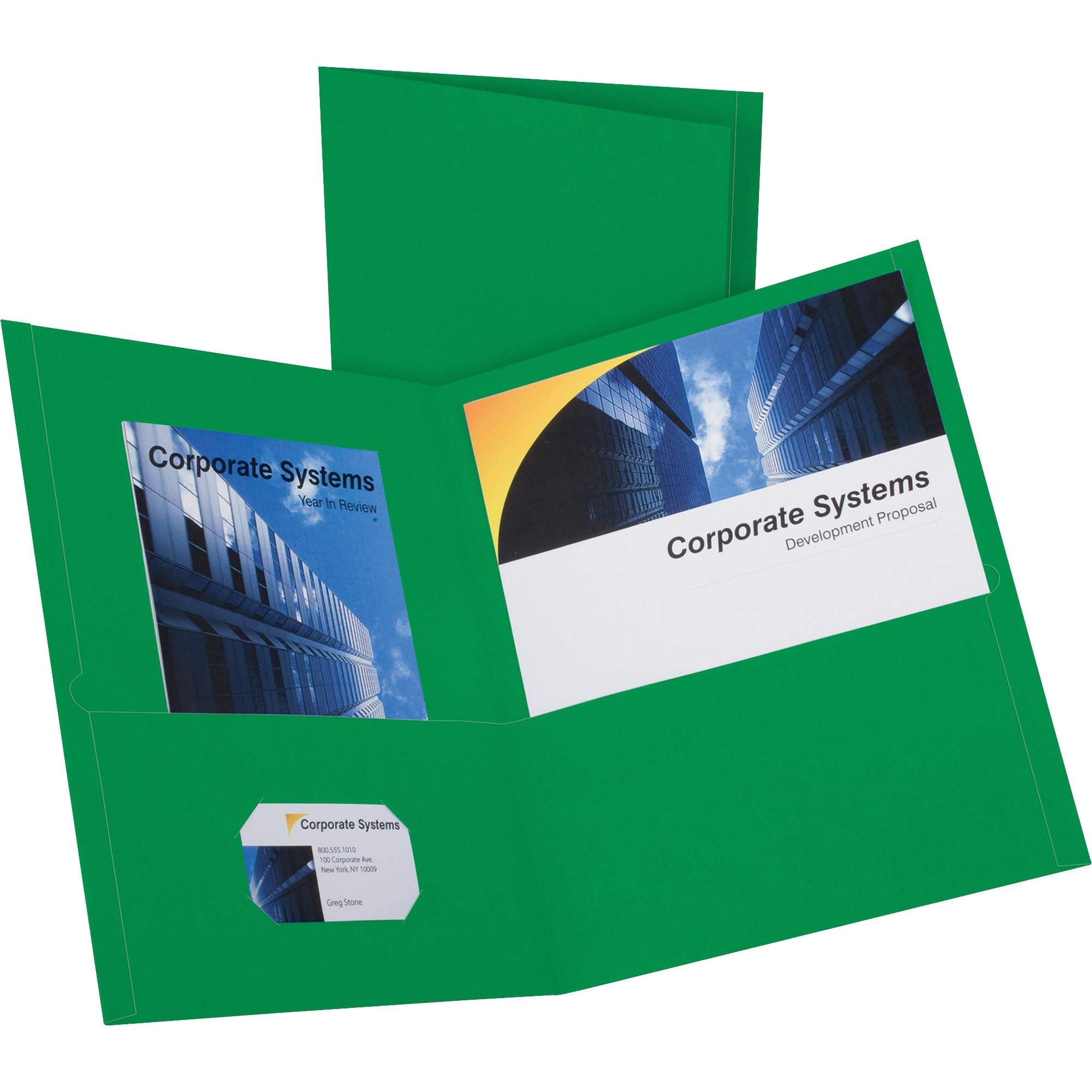 Letter Recycled Pocket Folder by Oxford OXF57509 | OnTimeSupplies.com
