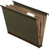 PFX59254 - Letter Recycled Hanging Folder, 8 1/2" x 11", 2" Expansion, 2" for Folder, 2 Divider(s), Tyvek, Pressboard, Green, Hanging System, Reinforced Gusset, Divider, 10% Recycled, 10 / Box