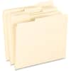 PFX62702 - 1/3 Tab Cut Letter Recycled Top Tab File Folder, 8 1/2" x 11", Top Tab Location, Assorted Tab Position, 11 pt., Manila, Acid-free, 10% Recycled, 100 / Box