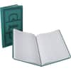 BOR66150J - Boorum 66 Series Blue Canvas Journal Books, 150 Sheet(s), Thread Sewn, 7.62" x 12.12" Sheet Size, Blue, White Sheet(s), Blue, Red Print Color, Blue Cover, 1 Each