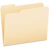 PFX752131 - Essentials 1/3 Tab Cut Letter Top Tab File Folder, 8 1/2" x 11", 3/4" Expansion, 11 pt., 1 Plys, Manila Paper, Manila, Corner, 100 / Box
