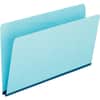 PFX9300 - Legal Recycled Top Tab File Folder, 8 1/2" x 14", 1" Expansion, 25 pt., Tyvek, Pressboard, Blue, Reinforced Gusset, Heavy Duty, 65% Recycled, 25 / Box