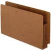PFX95565 - Straight Tab Cut Legal Recycled File Pocket, 8 1/2" x 14", 1050 Sheets Capacity, 5 1/4" Expansion, End Tab Location, 17 pt., Red, 1 Each