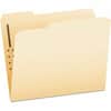 PFXFM210 - 1/3 Tab Cut Letter Top Tab File Folder, 8 1/2" x 11", 1 Fastener, 2" for Folder, Top Tab Location, Assorted Tab Position, 11 pt., Manila Paper, Manila