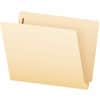 PFXH10U13 - Straight Tab Cut Letter Recycled End Tab File Folder with Fastener, 8 1/2" x 11", 400 Sheets Capacity, 3/4" Expansion, 1 x Bonded Fastener, 2" for Folder, End Tab Location, 11 pt., 2 Plys, Manila