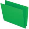 PFXH110DGR - Letter Recycled End Tab File Folder, 8 1/2" x 11", 3/4" Expansion, 11 pt., 2 Plys, Green, Heavyweight Cover, Reinforced Tab, 10% Recycled, 100 / Box