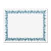 GEO39087 - Gold Seal Parchment Certificates, 24 lb Basis Weight, 8.5" Width x 11" Length, Inkjet, Laser Compatible, Blue with Blue Border, Parchment Paper, 25 / Pack