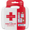 JOJ8295 - Mini First Aid To Go Kit, 12 Pieces, Plastic Case