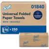 KCC01840 - Multifold Paper Towels with Absorbency Pockets, 9.20" Width x 9.40" Length, White, 250/Pack, 16 / Carton