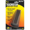 MAS00920 - Doorstop - Brown, Non-skid Base, Prevent Scratches, Non-slip, Heavy Duty, Impact Resistant, Crush Proof, Rubber, 1.3" Height x 2.3" Width, Brown, 1 Each