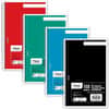 MEA06900 - 3-Subject Wirebound College Rule Notebook, 150 Sheets, Spiral, College Ruled Front Ruling, 5 1/2" x 9" Sheet Size, Assorted Paper, Heavyweight Cover, Back Board, 1 Each
