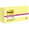 MMM65412SSCY - Super Sticky Notes, 1080, 3" Flag/Note Width x 3" Flag/Note Length, Square, 90 Sheets per Pad, Unruled, Canary Yellow, Paper, Self-adhesive, 12 / Pack