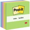 MMM6545UC - Notes - Floral Fantasy Color Collection, 500, 3" Flag/Note Width x 3" Flag/Note Length, Square, 100 Sheets per Pad, Unruled, Limeade, Blue Paradise, Citron, Positively Pink, Iris Infusion, Paper