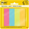 MMM6714AU - Page Markers, 1" Flag/Note Width x 3" Flag/Note Length, Rectangle, Assorted, Removable, Self-adhesive, 1 Pack