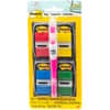 MMM680RYBGVA - Flags Value Pack, 200, 1" Flag/Note Width x 1 3/4" Flag/Note Length, Rectangle, Unruled, Red, Green, Yellow, Blue, Assorted, Self-adhesive, Removable, Dispenser Included, 1 Pack