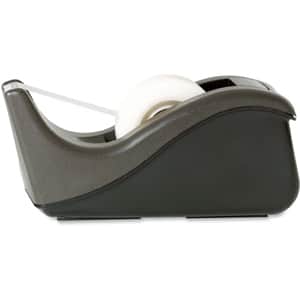 Two-tone Desktop Office Tape Dispenser by Scotch MMMC60BK