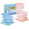 MMMR330UALT - Dispenser Notes - Alternating Pastel Colors, 1200, 3" Flag/Note Width x 3" Flag/Note Length, Square, 100 Sheets per Pad, Unruled, Fresh Mint, Canary Yellow, Pink Salt, Papaya Fizz, Paper
