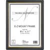 NUD11800 - EZ Mount Wall Frame, Holds 8" x 10" Insert, Plastic, Black, Black, 1 Each