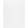 PAC2401 - Composition Paper - Letter, Wide Ruled Front Ruling, 0.37" Ruled, Ruled Red Margin, Letter, 8 1/2" x 11" Sheet Size, White Paper, Unpunched, 500 / Ream
