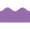 PAC37334 - Decorative Border, Rectangle with Scalloped Trim Shape, Pin-up, Fadeless, 4" Height x 2.25" Width x 600" Length, Violet, Paper, 1 Roll