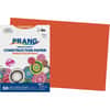 PAC6607 - Construction Paper, Multipurpose, 12" Width x 18" Length, Orange, 1 Pack