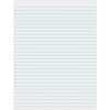 PAC9770 - Chart Table, 70 Sheets, Glue, Ruled Front Ruling, 1" Ruled, Unruled Margin, 24" x 32" Sheet Size, White Paper, Bond Paper, 1 Each